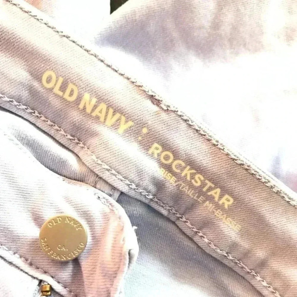 Old Navy  skinny raw hemmed rockstar jeans - Picture 11 of 11